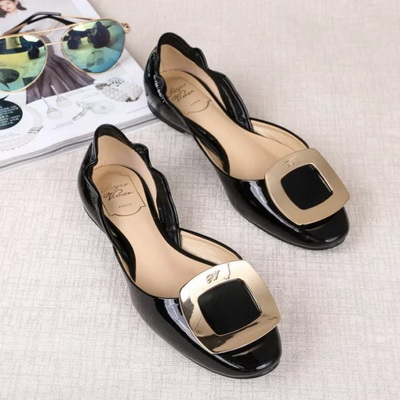 RV Shallow mouth flat shoes Women--035